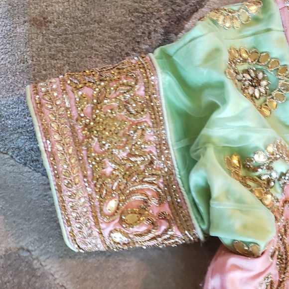 Pakistani Indian Bridal/wedding party dress size Large - Picture 6 of 10